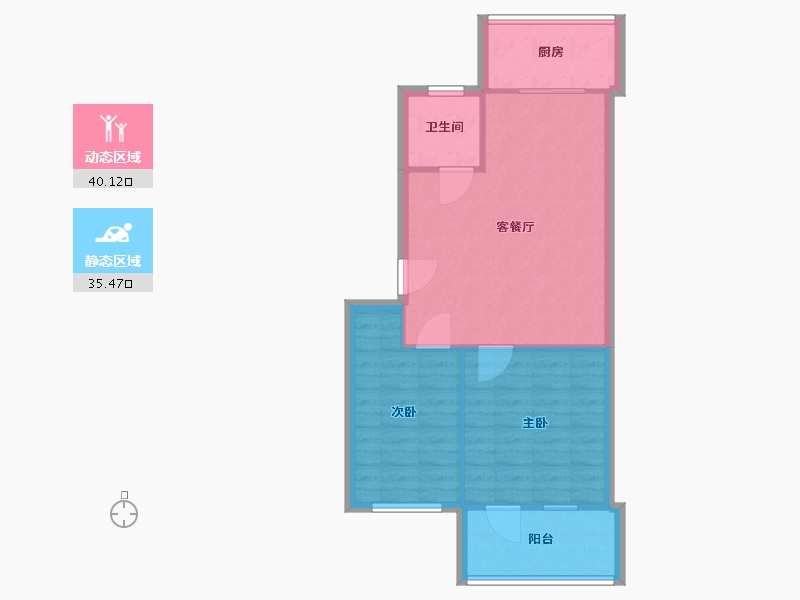 山东省-济南市-南全福老东区-69.00-户型库-动静分区