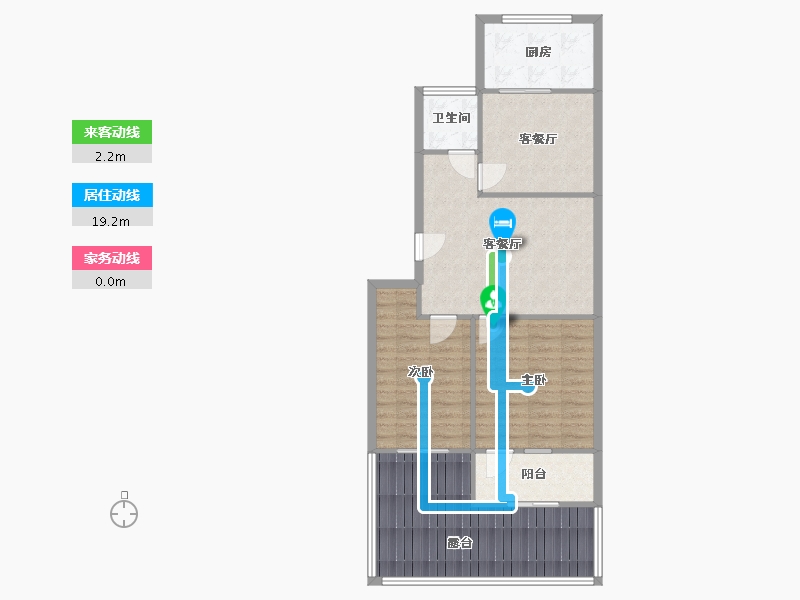 山东省-济南市-南全福老东区-84.30-户型库-动静线