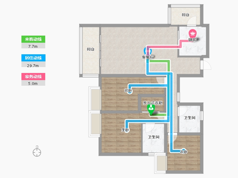 四川省-成都市-温哥华南苑-92.14-户型库-动静线