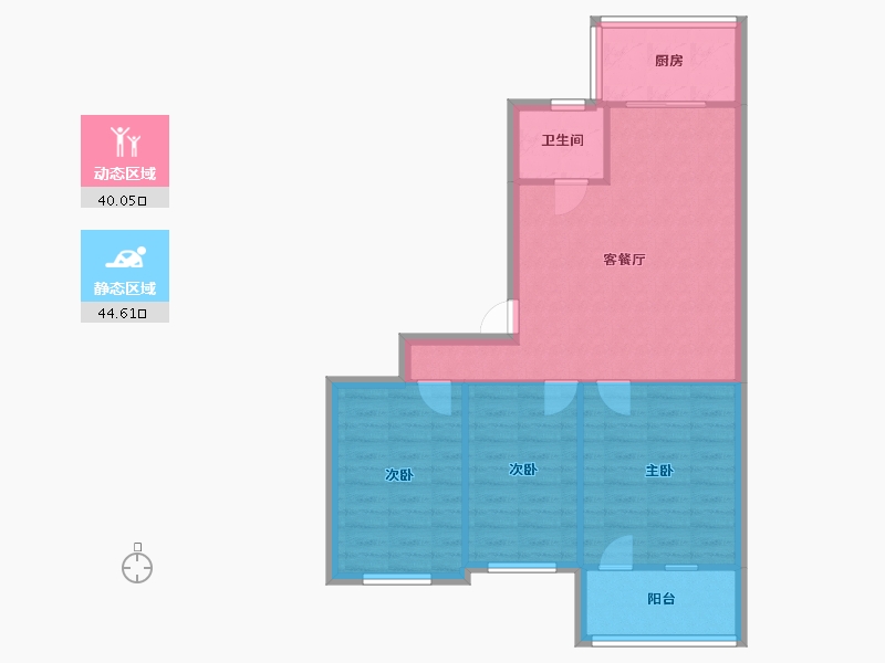 山东省-济南市-南全福老东区-77.00-户型库-动静分区