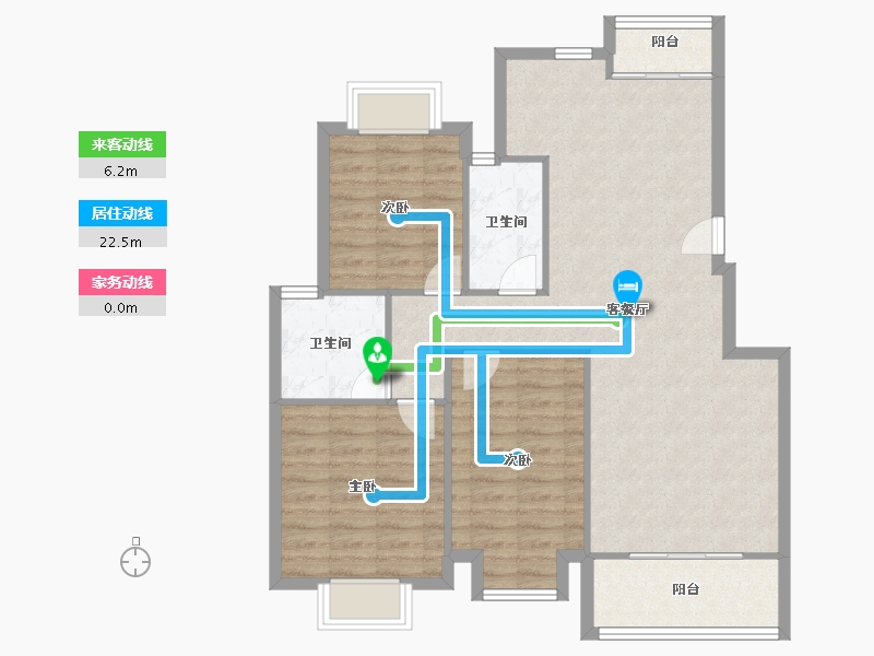 江苏省-宿迁市-人和小区-93.01-户型库-动静线