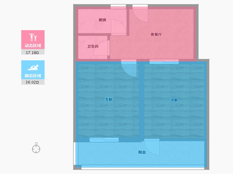 山东省-济南市-百花小区-47.00-户型库-动静分区