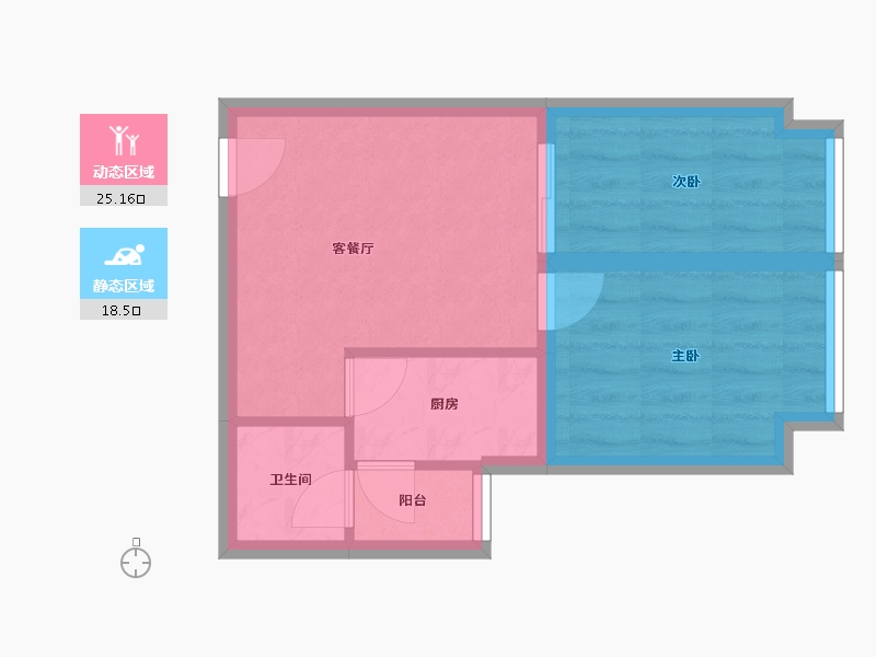 四川省-成都市-温哥华南苑-38.35-户型库-动静分区