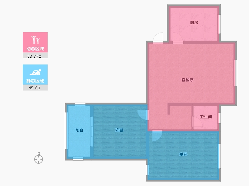 河南省-开封市-龙成御苑-89.00-户型库-动静分区