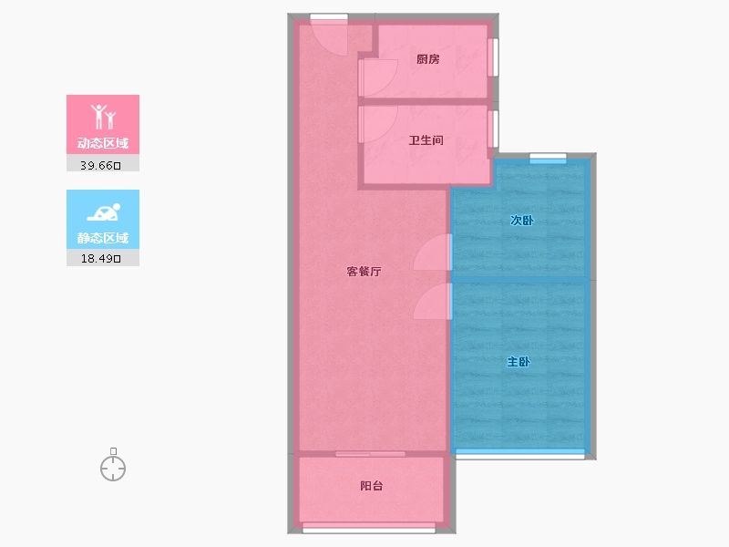 湖北省-武汉市-星悦城-53.00-户型库-动静分区