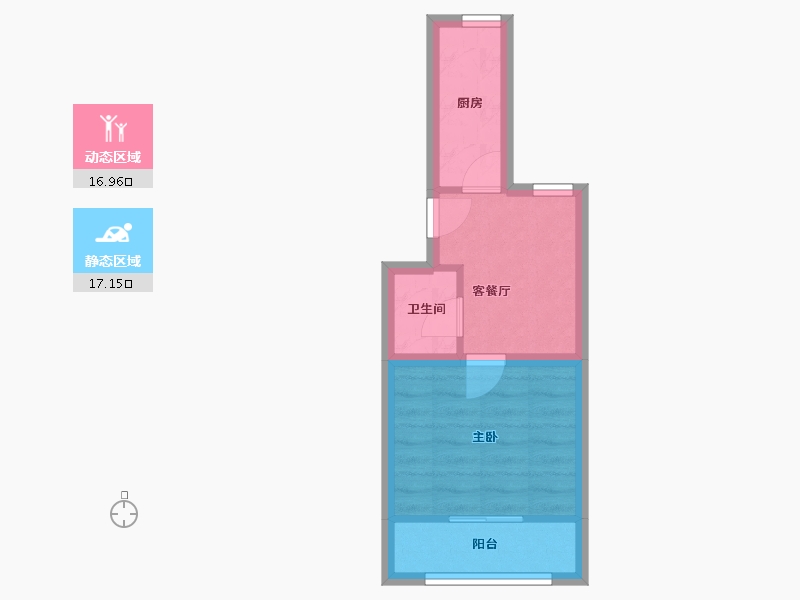 安徽省-合肥市-嘉和苑(南区)-29.60-户型库-动静分区