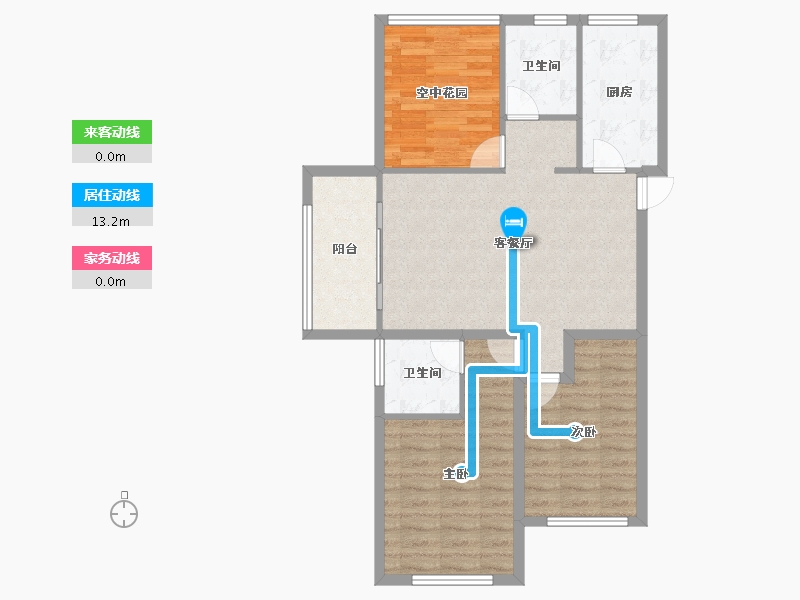 安徽省-合肥市-金辉悦府-82.11-户型库-动静线