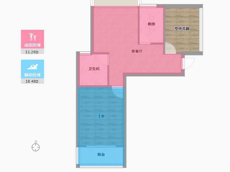 安徽省-合肥市-金辉悦府-52.14-户型库-动静分区