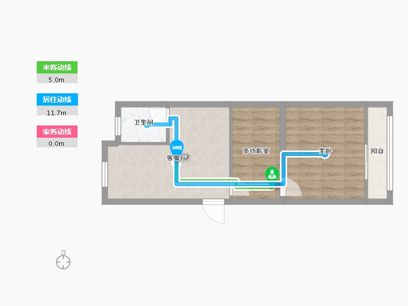 浙江省-杭州市-环西新村-43.01-户型库-动静线