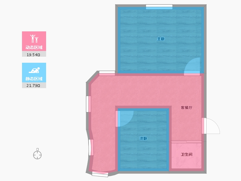 浙江省-杭州市-环西新村-35.67-户型库-动静分区