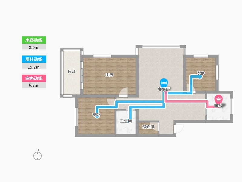 浙江省-温州市-温迪锦园-97.78-户型库-动静线