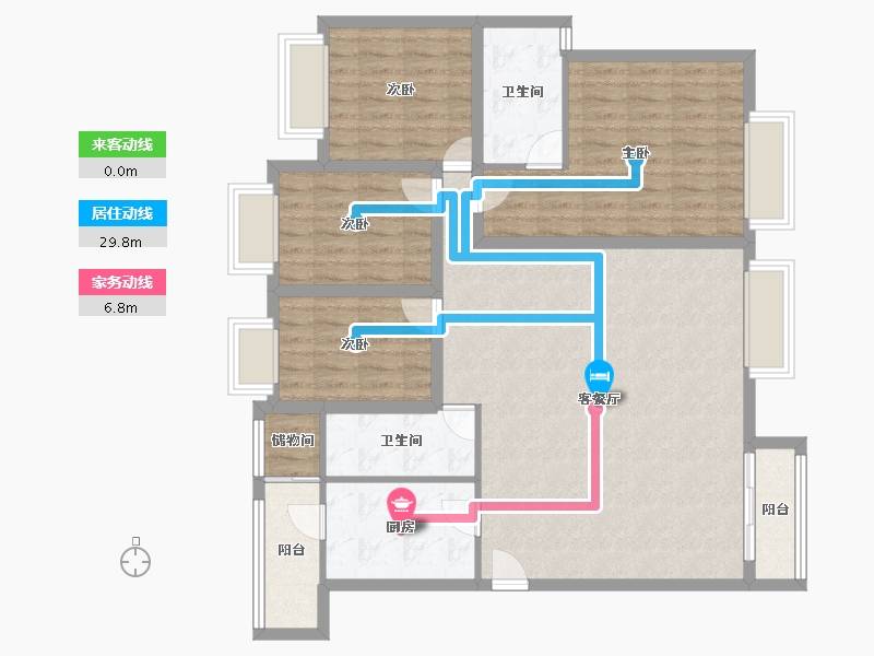 四川省-成都市-银都花园-113.28-户型库-动静线