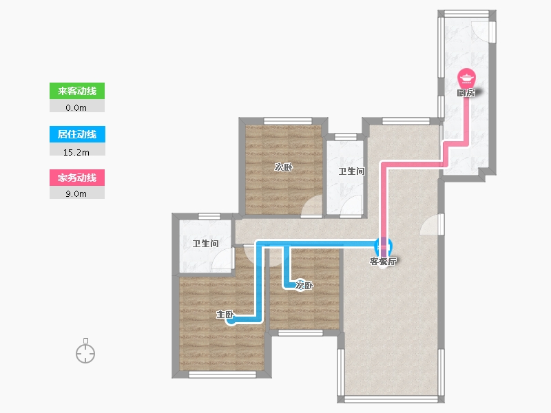 湖南省-常德市-华电新城-81.56-户型库-动静线