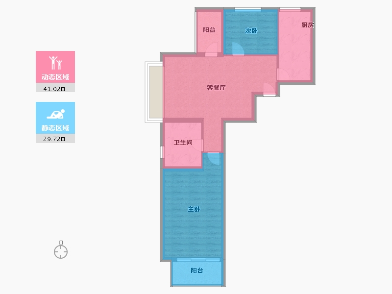 河北省-廊坊市-路劲阳光城-63.00-户型库-动静分区