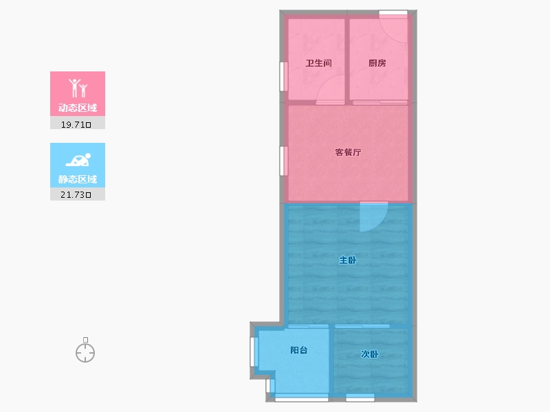 浙江省-台州市-城市之光小区-36.99-户型库-动静分区