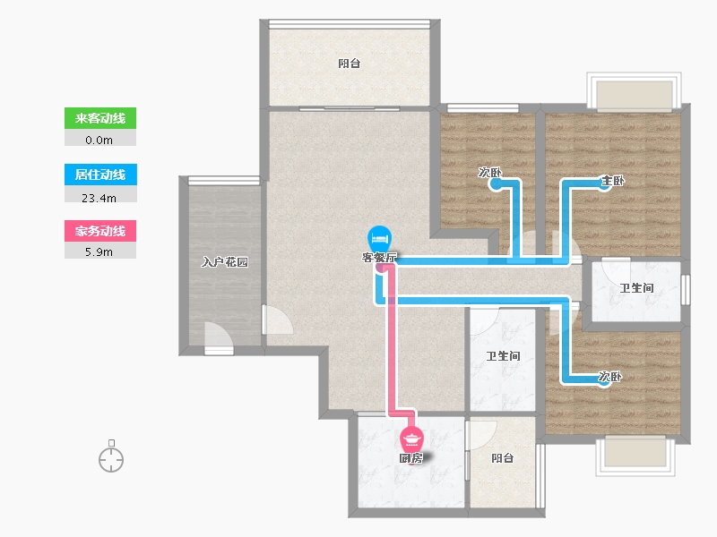 广东省-广州市-新都盛世名门-111.68-户型库-动静线