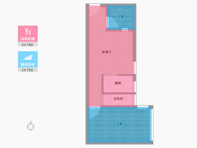 广东省-广州市-新兴白云花园-30.58-户型库-动静分区