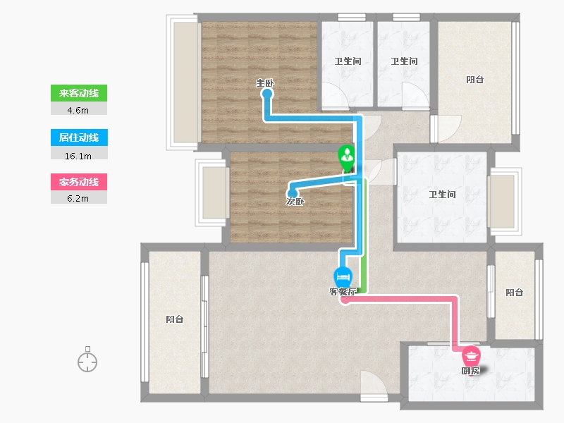 广东省-中山市-紫岭国际-111.20-户型库-动静线