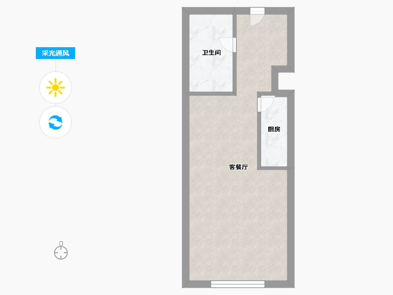 山东省-烟台市-金海名园-32.99-户型库-采光通风