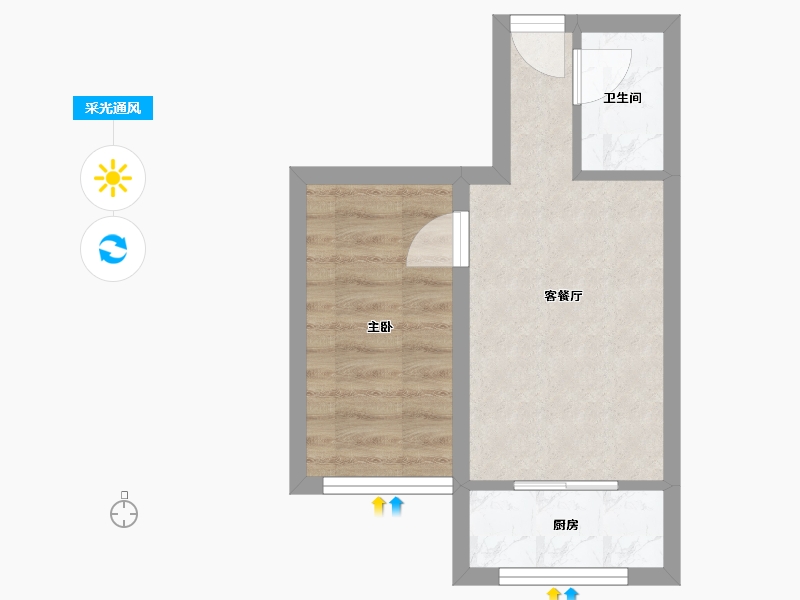 辽宁省-大连市-盛新园-29.41-户型库-采光通风