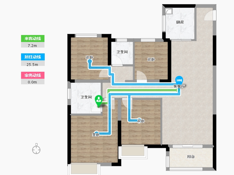 河南省-洛阳市-蓝光钰泷府-99.20-户型库-动静线