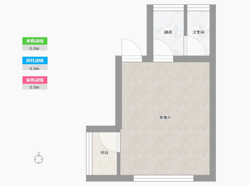 广东省-广州市-新兴白云花园-21.40-户型库-动静线