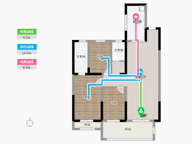 河南省-周口市-万基城-103.20-户型库-动静线