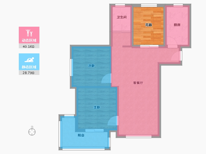 河北省-廊坊市-路劲阳光城-68.81-户型库-动静分区