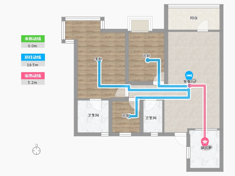 广东省-广州市-新都盛世名门-72.11-户型库-动静线