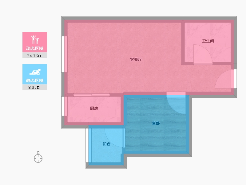 四川省-成都市-东方新城（一期）-29.37-户型库-动静分区