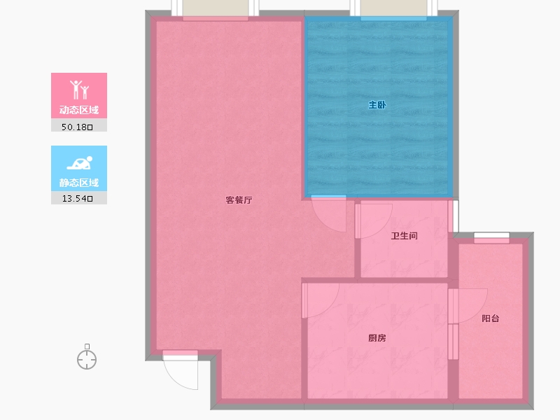 广东省-肇庆市-敏捷城-7期-60.00-户型库-动静分区