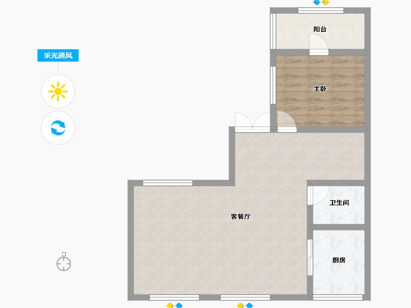 贵州省-安顺市-誉景三合-139.04-户型库-采光通风