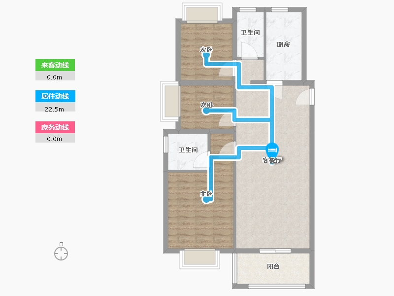 湖北省-武汉市-建发金茂玺悦-91.20-户型库-动静线