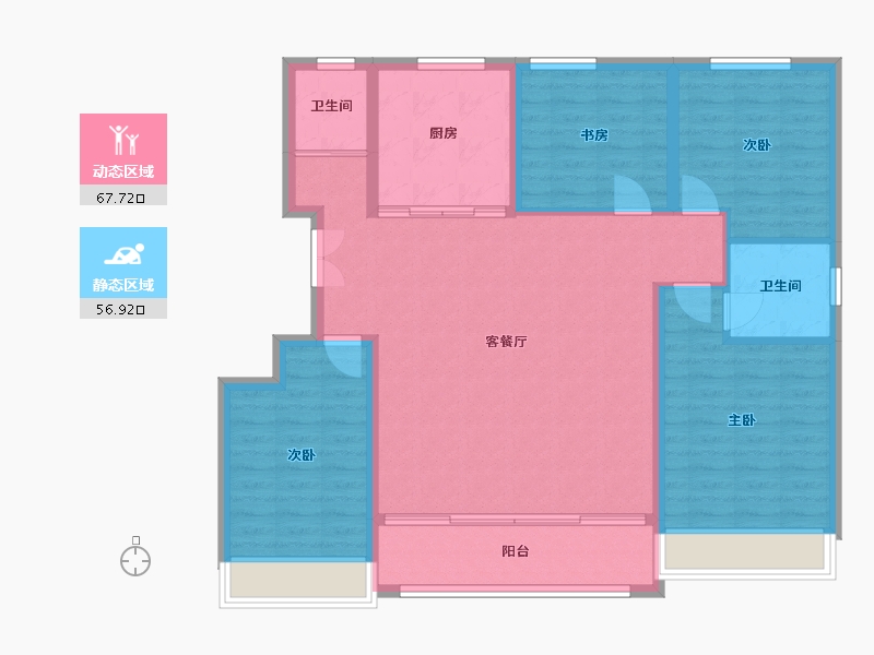 山东省-潍坊市-东方之珠-112.00-户型库-动静分区