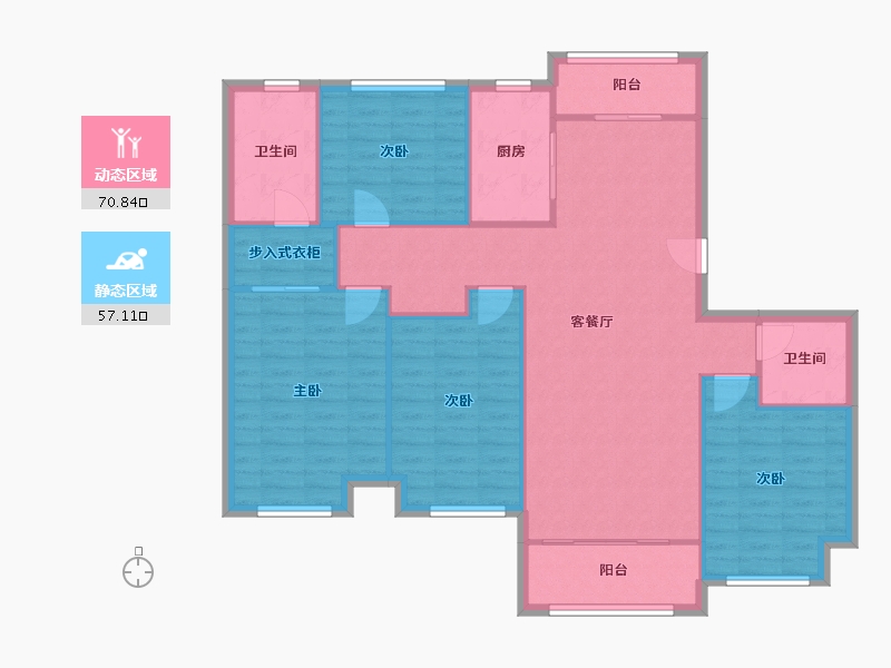 安徽省-芜湖市-新华联-119.00-户型库-动静分区