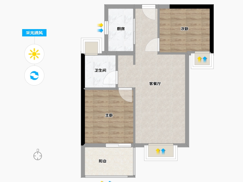 福建省-三明市-明城康养城-56.00-户型库-采光通风