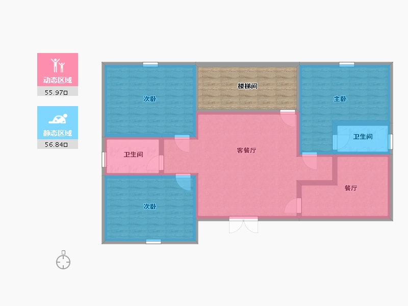 河南省-南阳市-徐营-92.00-户型库-动静分区