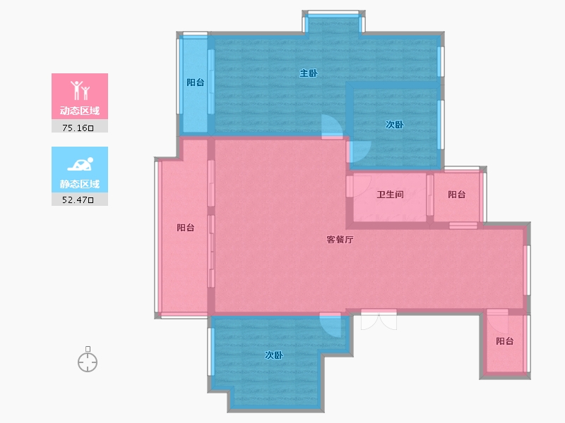 河南省-开封市-永威梅陇郡-114.40-户型库-动静分区