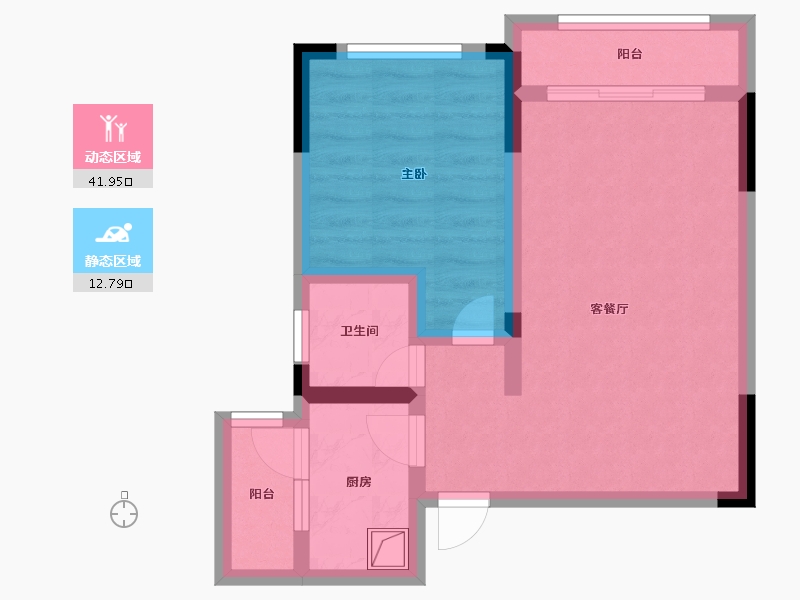 湖北省-恩施土家族苗族自治州-状元府-50.40-户型库-动静分区