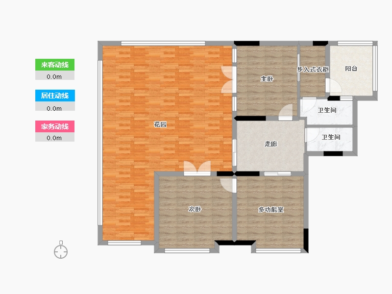 广东省-肇庆市-海伦堡-133.00-户型库-动静线