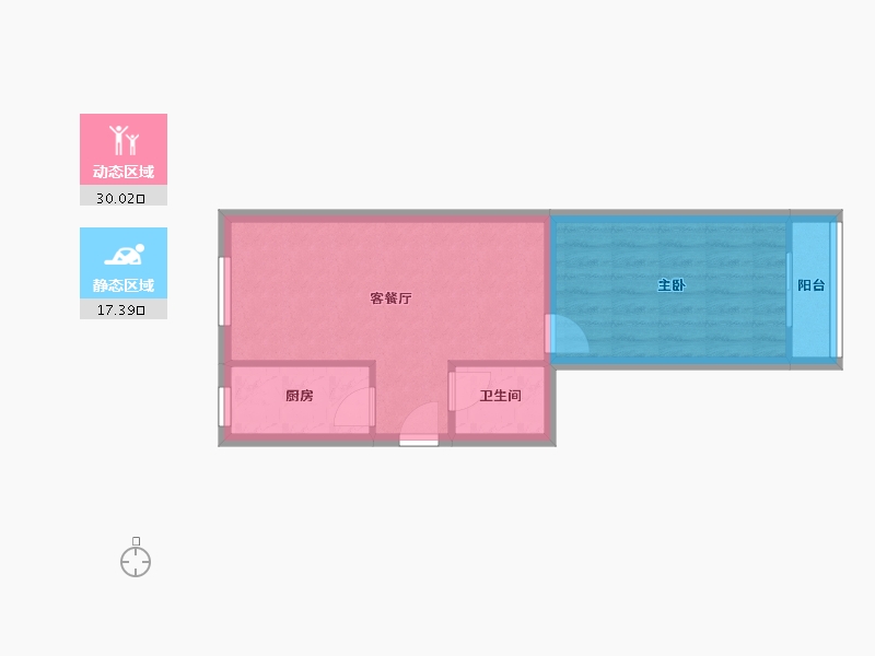 北京-北京市-志新村小区-42.27-户型库-动静分区