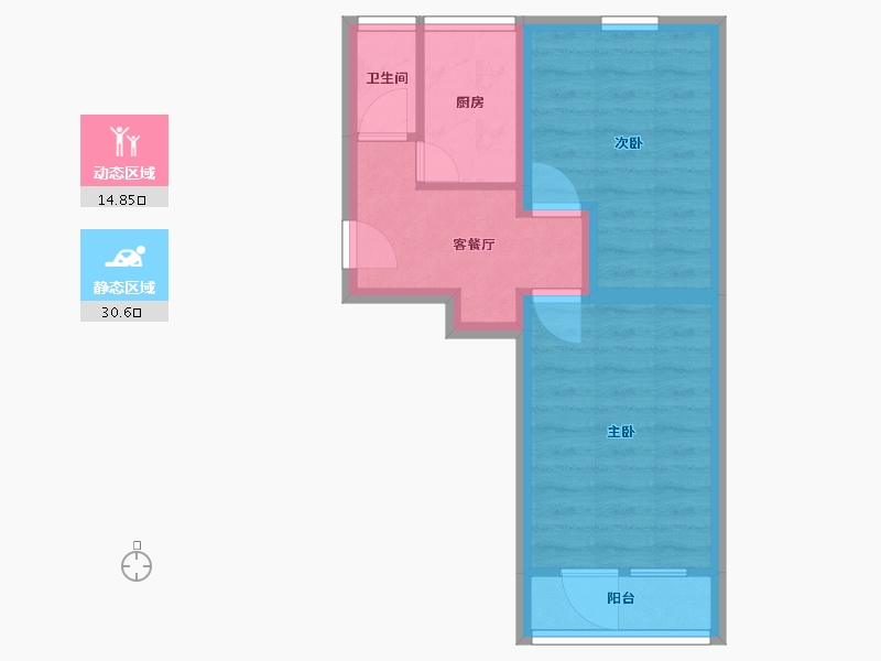 北京-北京市-志新村小区-39.43-户型库-动静分区