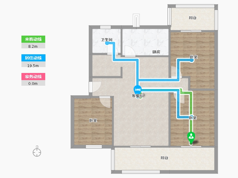 四川省-成都市-南苑-98.00-户型库-动静线