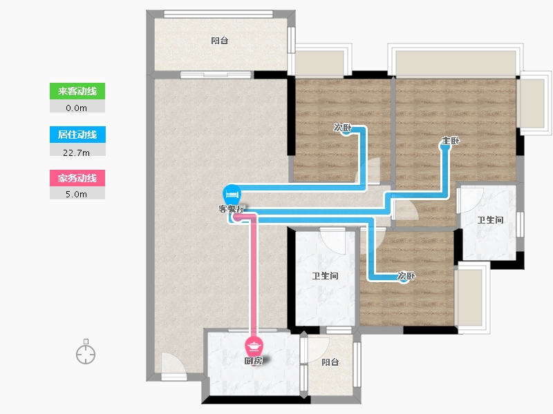 广东省-肇庆市-海逸半岛-93.87-户型库-动静线