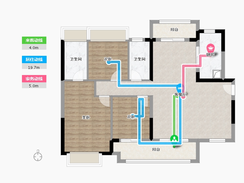 广东省-惠州市-新城金樾江南-120.00-户型库-动静线