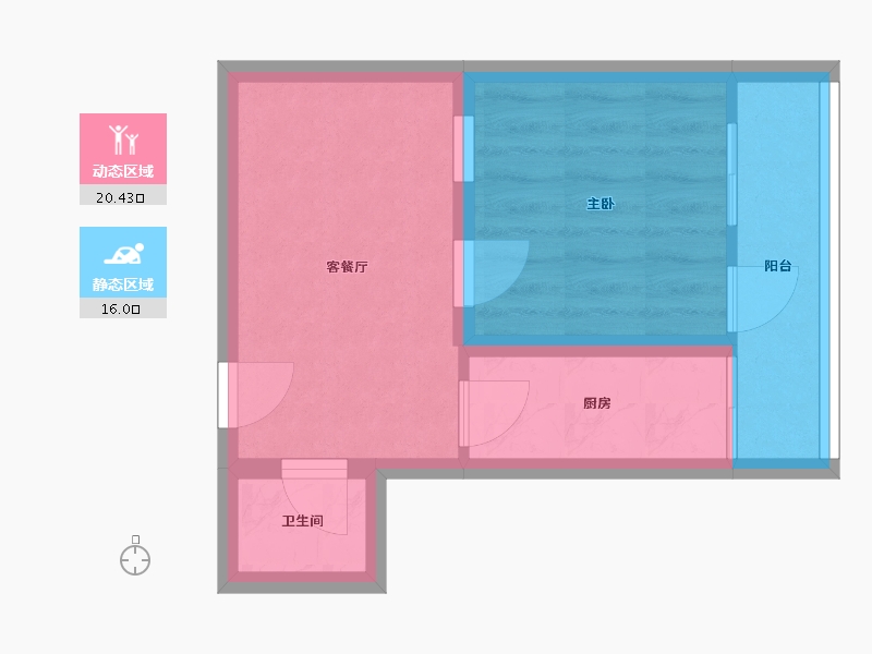 北京-北京市-中纺东里-31.81-户型库-动静分区