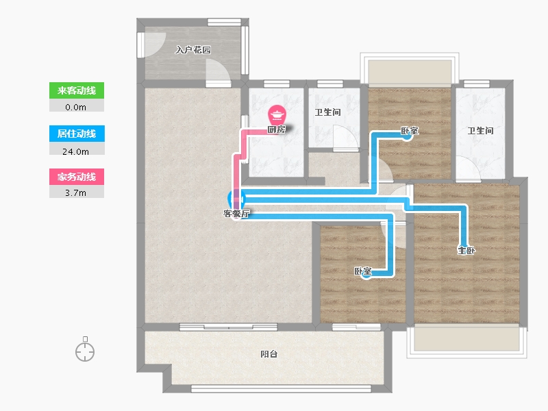 安徽省-阜阳市-安华新村-99.48-户型库-动静线