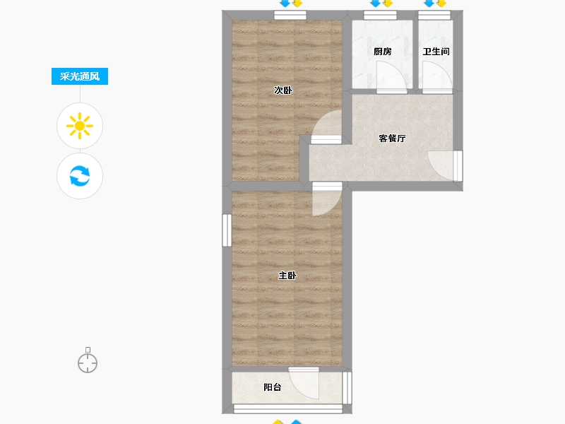 北京-北京市-志新村小区-39.41-户型库-采光通风