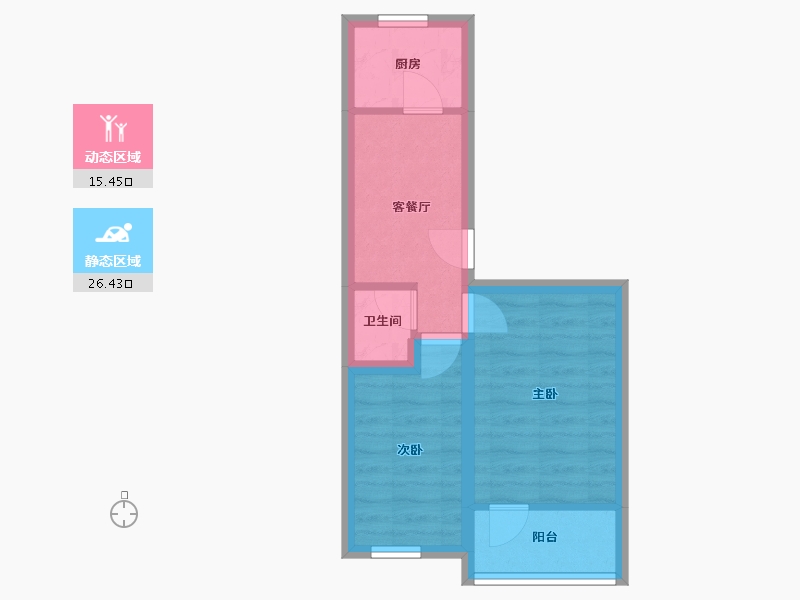 北京-北京市-秀园-36.23-户型库-动静分区