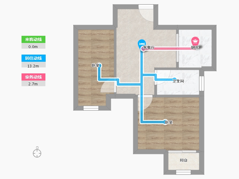 福建省-厦门市-嘉盛花园-37.02-户型库-动静线